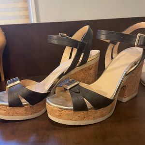 Jimmy choo wedge sandals!